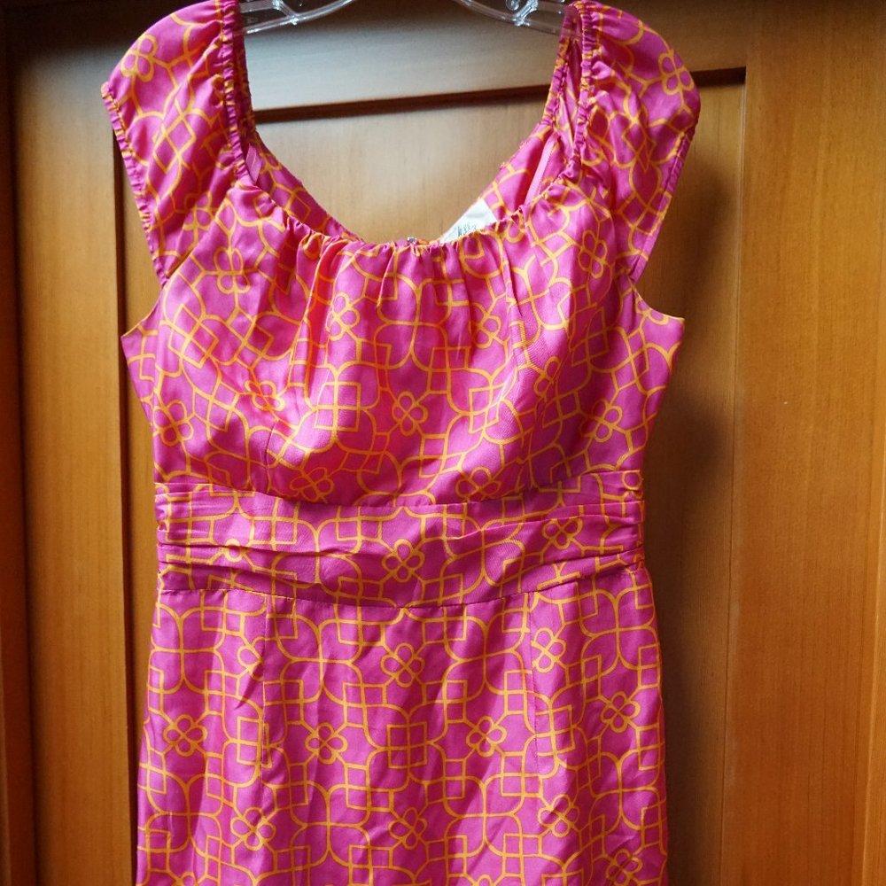 Milly Silk Empire Waist Dress
